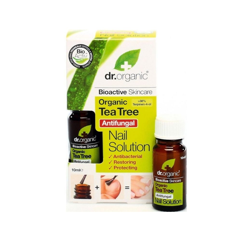 Dr Organic Tea Tree Nail Solution 